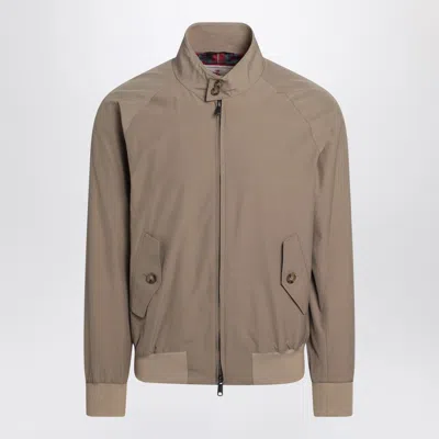 Baracuta Lightweight Zip Bomber Jacket In Gray