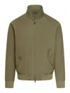 Baracuta G9 Harrington Jacket In Cotton Blend In Nude & Neutrals
