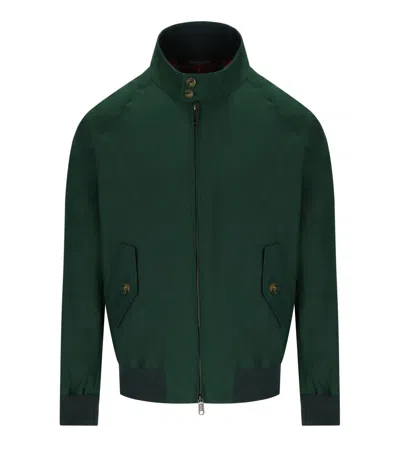 Baracuta G9 Harrington Racing Green Bomber Jacket