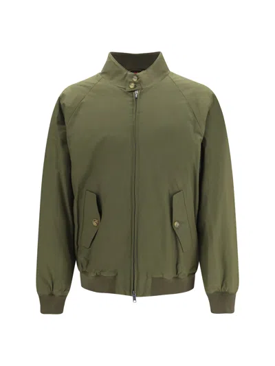 Baracuta G9 Thermal Bomber Jacket In Green