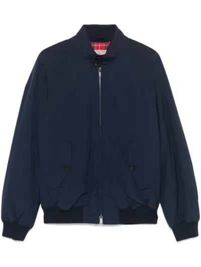 Baracuta Navy Classic G 9 Harrington Jacket In Blue