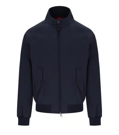 Baracuta G9 Thermal Cloth Navy Blue Bomber Jacket In Multi