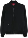 Baracuta Thermal Padded Jacket Ribbed Cuffs In Blue