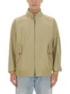 Baracuta Giacca In Tessuto Tecnico In Beige