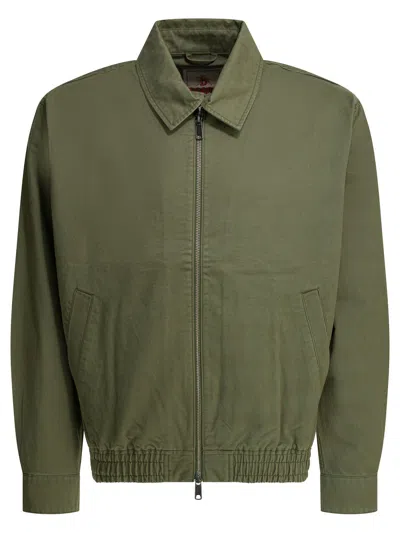 Baracuta G18 Twill Jacket In Green