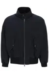 Baracuta Neighborhood G9 Logo-embroidered Shell Harrington Jacket In Black