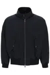 Baracuta Neighborhood G9 Logo-embroidered Shell Harrington Jacket In Blue