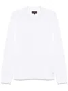 Baracuta Henley T-shirt In White