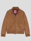 Baracuta Brown Leather Outerwear Jacket In Brown
