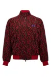 Baracuta Needle Jacquard Bomber Jacket