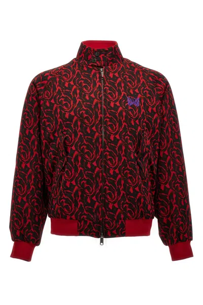 BARACUTA 'JACQUARD NEEDLES' BOMBER JACKET