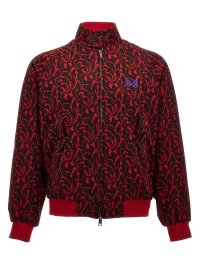 BARACUTA BARACUTA 'JACQUARD NEEDLES' BOMBER JACKET