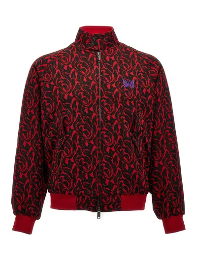 BARACUTA JACQUARD NEEDLES BOMBER JACKET