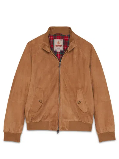 BARACUTA LEATHER JACKET