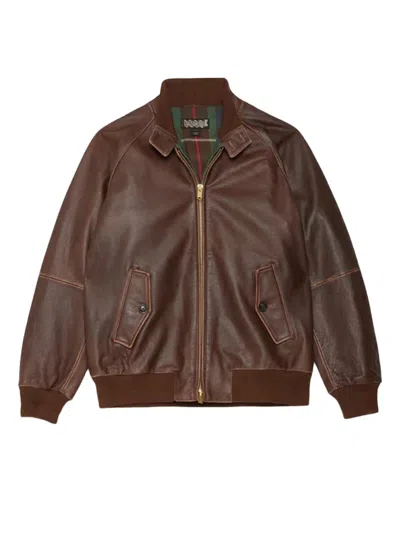 BARACUTA LEATHER JACKET