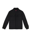 Baracuta Long-sleeve Wool Jacket In Black