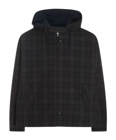 Baracuta Long-sleeved Casual Jacket In Blackwatch