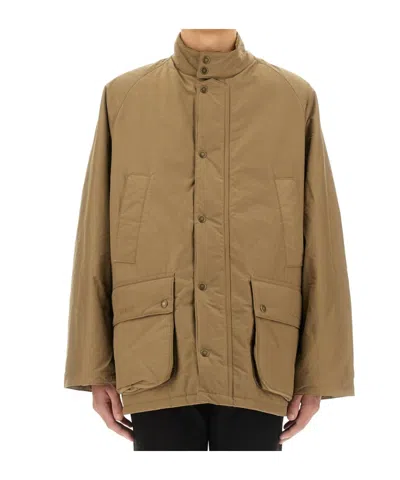 Baracuta Long-sleeved Casual Jacket In Beige