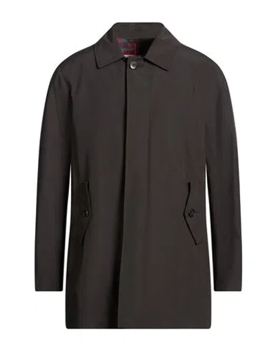 Baracuta Man Coat Charcoal Size 36 Cotton, Polyester In Gray