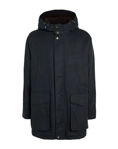 Baracuta Man Coat Midnight Blue Size 44 Cotton