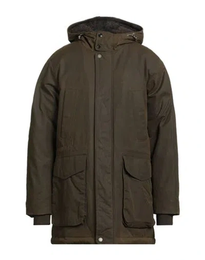 Baracuta Man Coat Military Green Size 42 Cotton