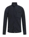 Baracuta Man Jacket Midnight Blue Size 44 Polyamide In Blue