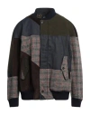 Baracuta Man Jacket Military Green Size L Cotton, Virgin Wool In Green