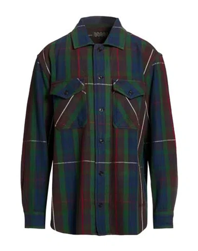 Baracuta Man Shirt Green Size L Cotton In Multi