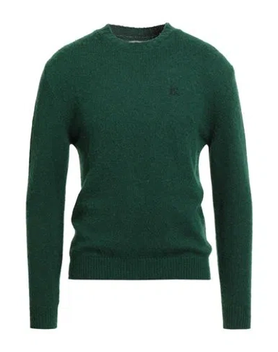 Baracuta Man Sweater Green Size Xs Virgin Wool, Polyamide