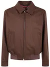 Baracuta "melton G18" Sweater In Brown