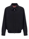 Baracuta G18 Melton Blu Jacket In Black