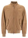 Baracuta Harrington G9 Wool Jacket In Beige
