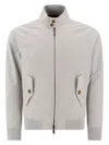 Baracuta Cotton Jacket In Grey