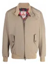 Baracuta G9 Harrington Bomber Jacket In Brown