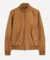 Baracuta Mens G9 Suede Harrington Jacket