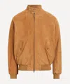 Baracuta Mens G9 Suede Harrington Jacket
