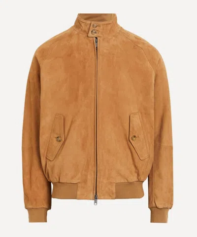 Baracuta Mens G9 Suede Harrington Jacket