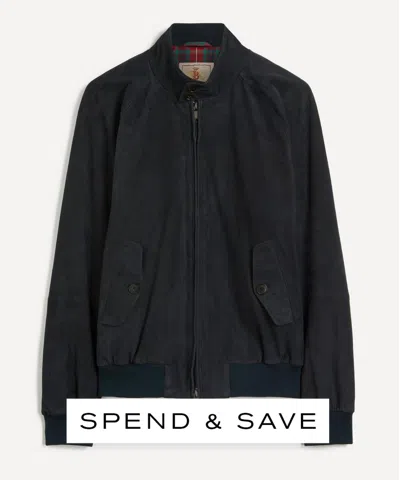 Baracuta Mens G9 Suede Harrington Jacket