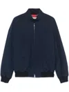 Baracuta Navy Classic G 9 Harrington Jacket In Blue