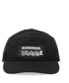Baracuta Polyester Blend Baseball Cap With Curved Visor In Black