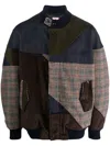 Baracuta Patchwork Jacket In Green