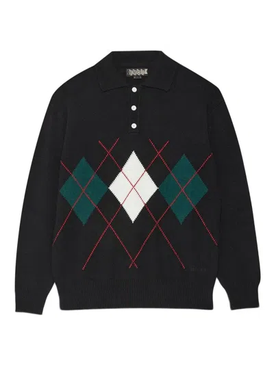 BARACUTA BARACUTA POLO NECK ARGYLE CLOTHING