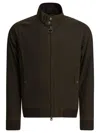 Baracuta "porton Wax" Barbour X  Bomber In Green