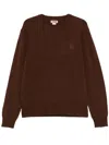 Baracuta Pullover Girocollo Shetland In Brown