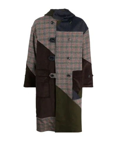BARACUTA QUILTED TWEED COAT