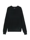 Baracuta 골지 니트 래글런 소매 스웨터 In Multi