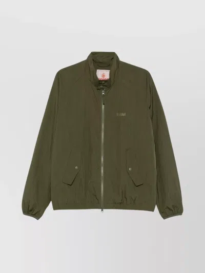 BARACUTA RIPSTOP NYLON BOMBER JACKET