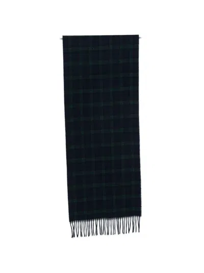Baracuta Scarf Tartan Wool Blend In Multi