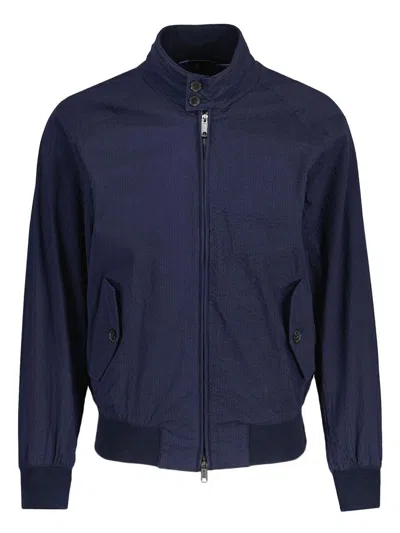 Baracuta Seersucker G9 Clothing In Blue