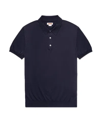 Baracuta Short-sleeved Polo Shirt In Black